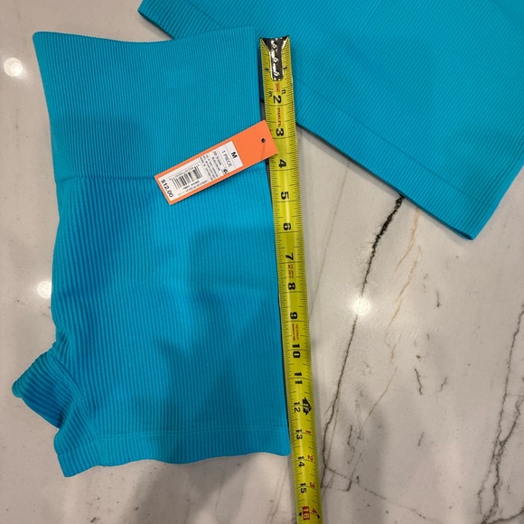 Colsie Vibrant Blue Ribbed Set - Picture 4 of 8